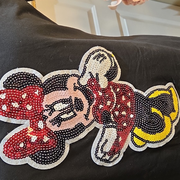 Nwot XL Black Minnie Mouse Dress No Labels - Picture 9 of 11